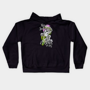 Skully Rose Kids Hoodie